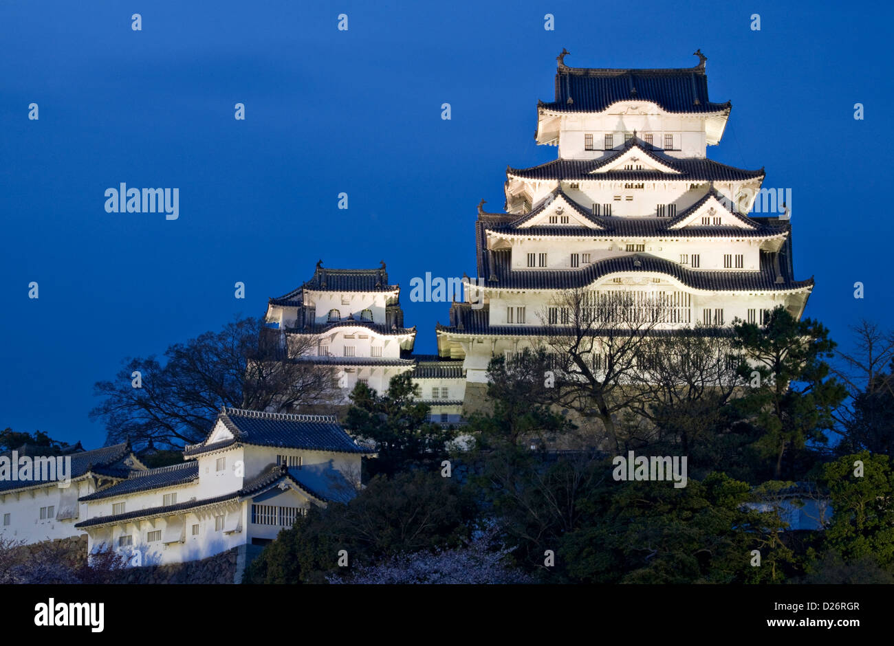 Himeji japan dusk himeji castle hires stock photography and images Alamy