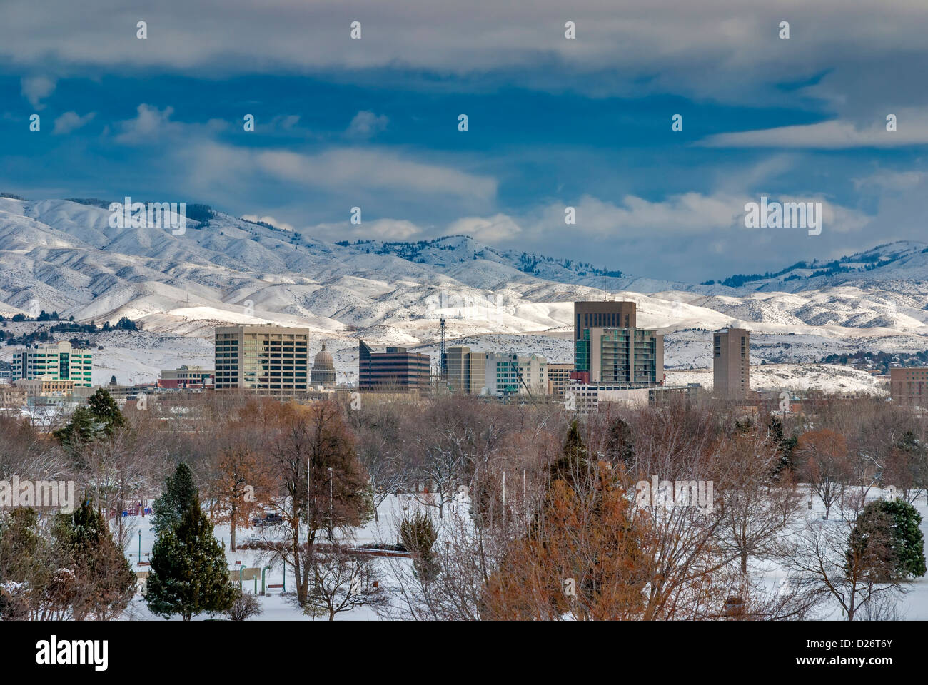 Boise Idaho Snow Hi Res Stock Photography And Images Alamy