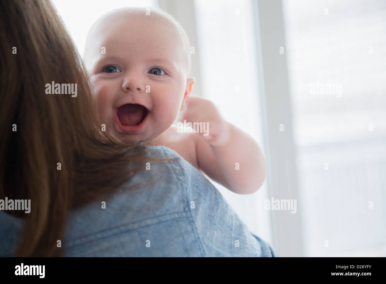 2 month old laughing