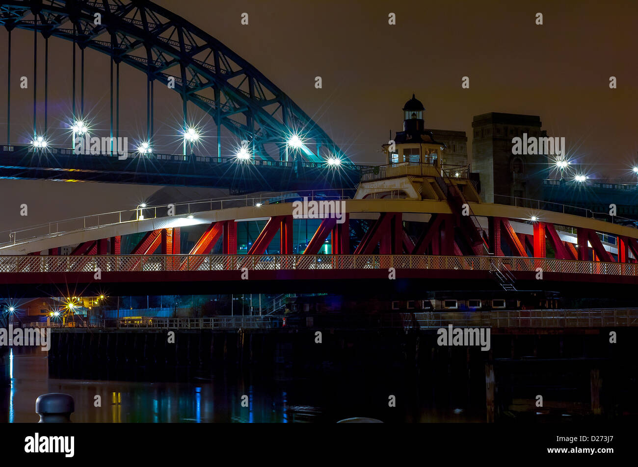 Tyne bridges Stock Photo