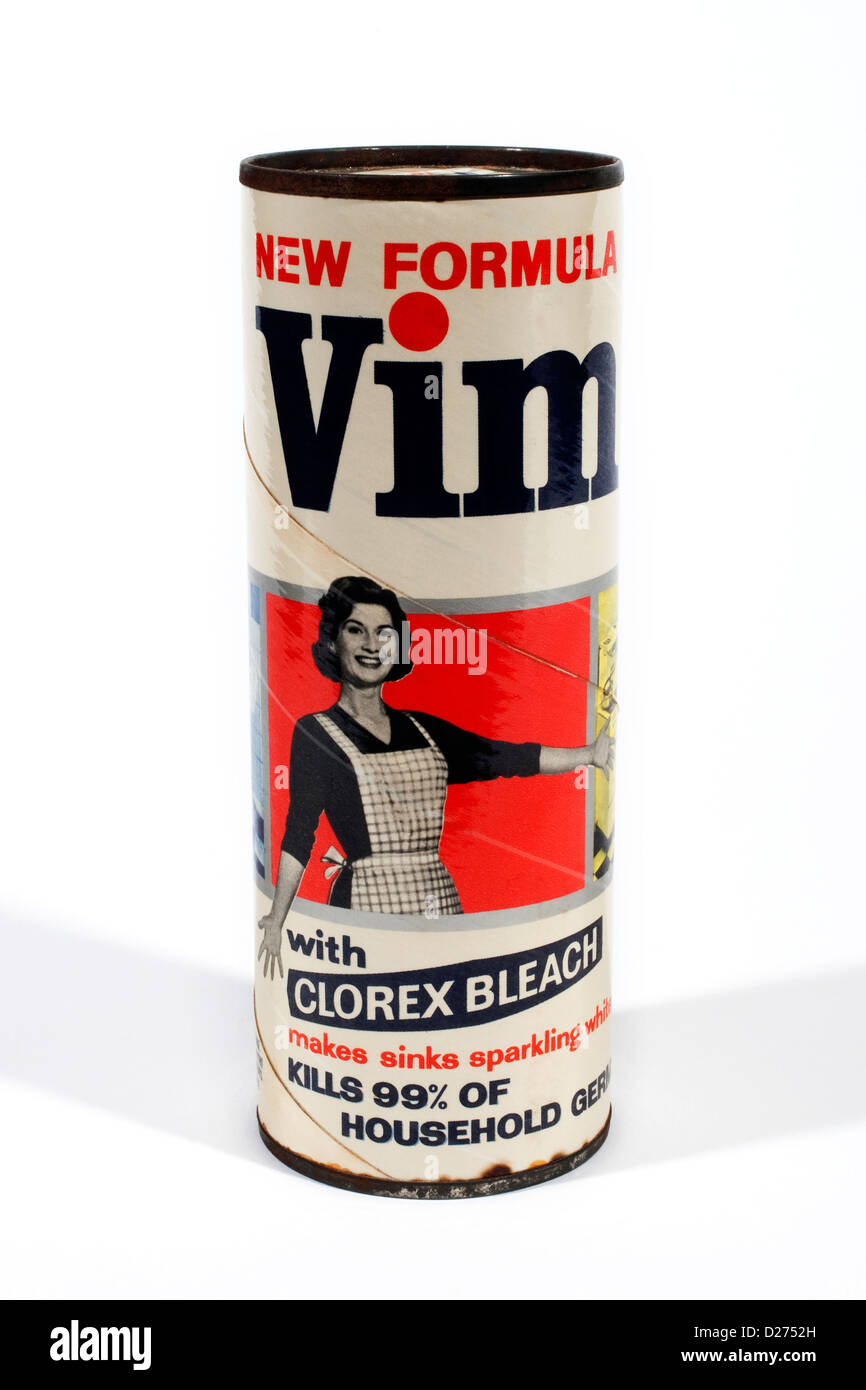 Vim Bleach Powder Carton Stock Photo