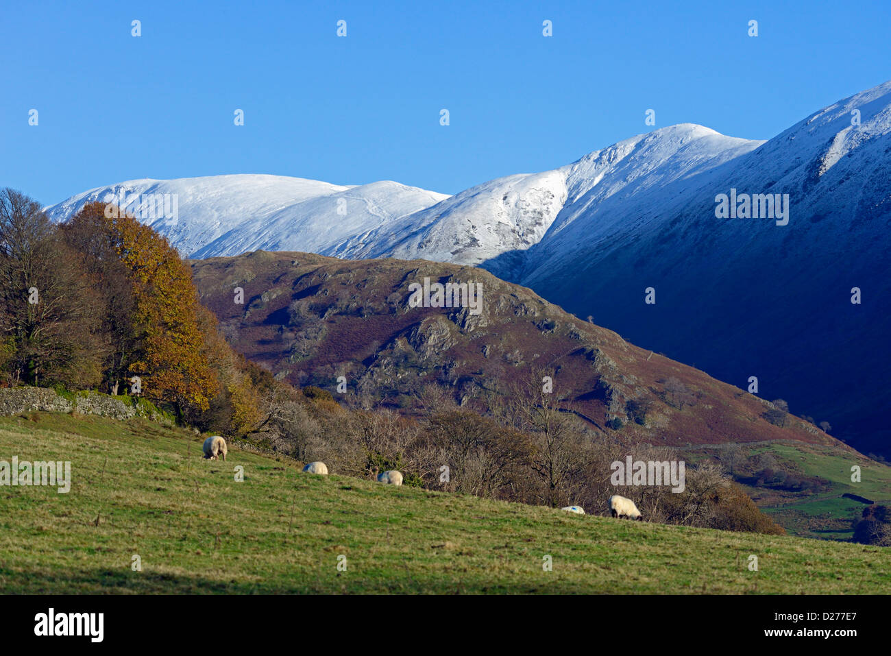 Thornthwaite Crag, Froswick and Troutbeck Tongue. Lake District