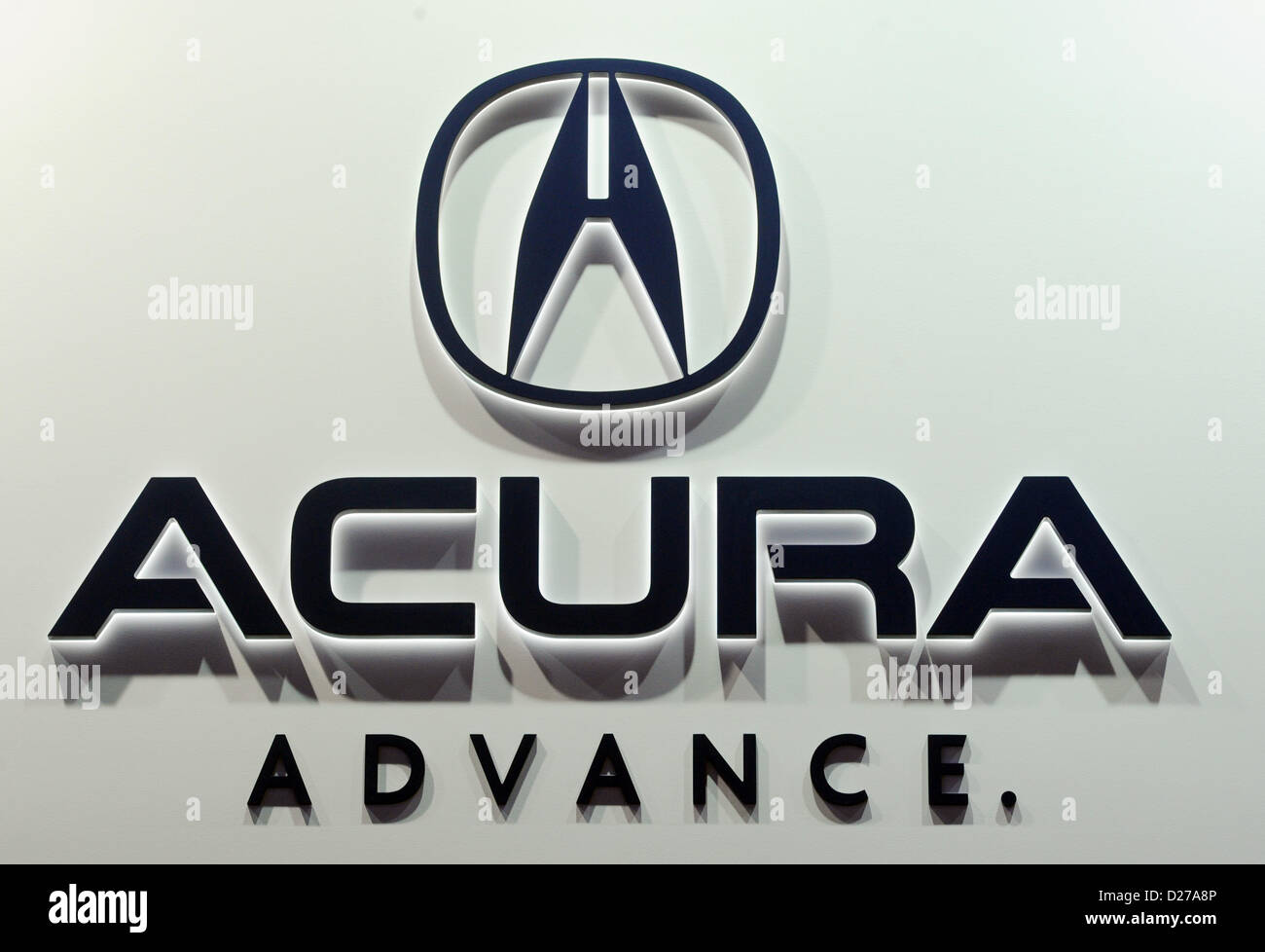 Acura logo hi-res stock photography and images - Alamy