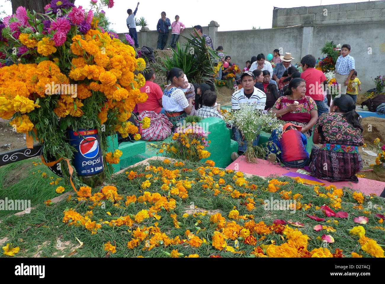 Guatemala day dead celebrations in hires stock photography and images