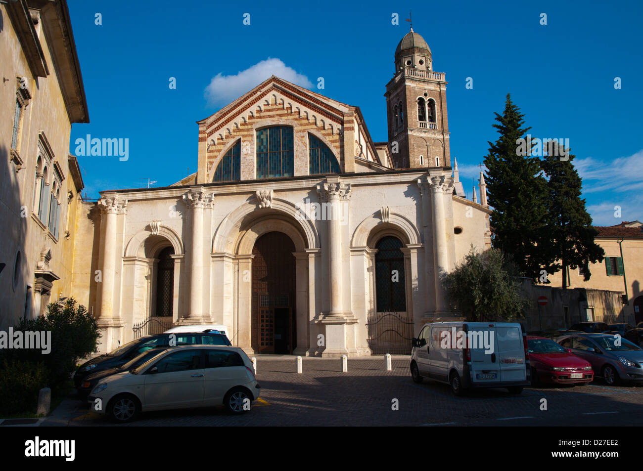 Santa Maria in Organo church (1490) Veronetta district Verona city the Veneto region Italy Europe Stock Photo