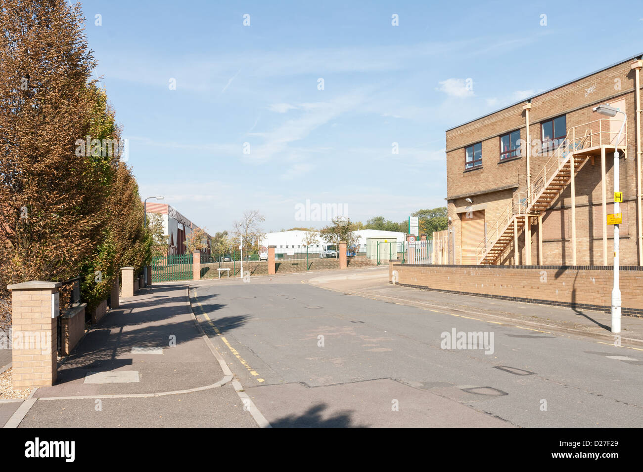 Bembridge Drive, Northampton. Site of the former Painton and Co