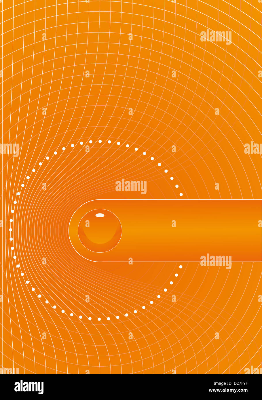 orange title page design Stock Photo Alamy