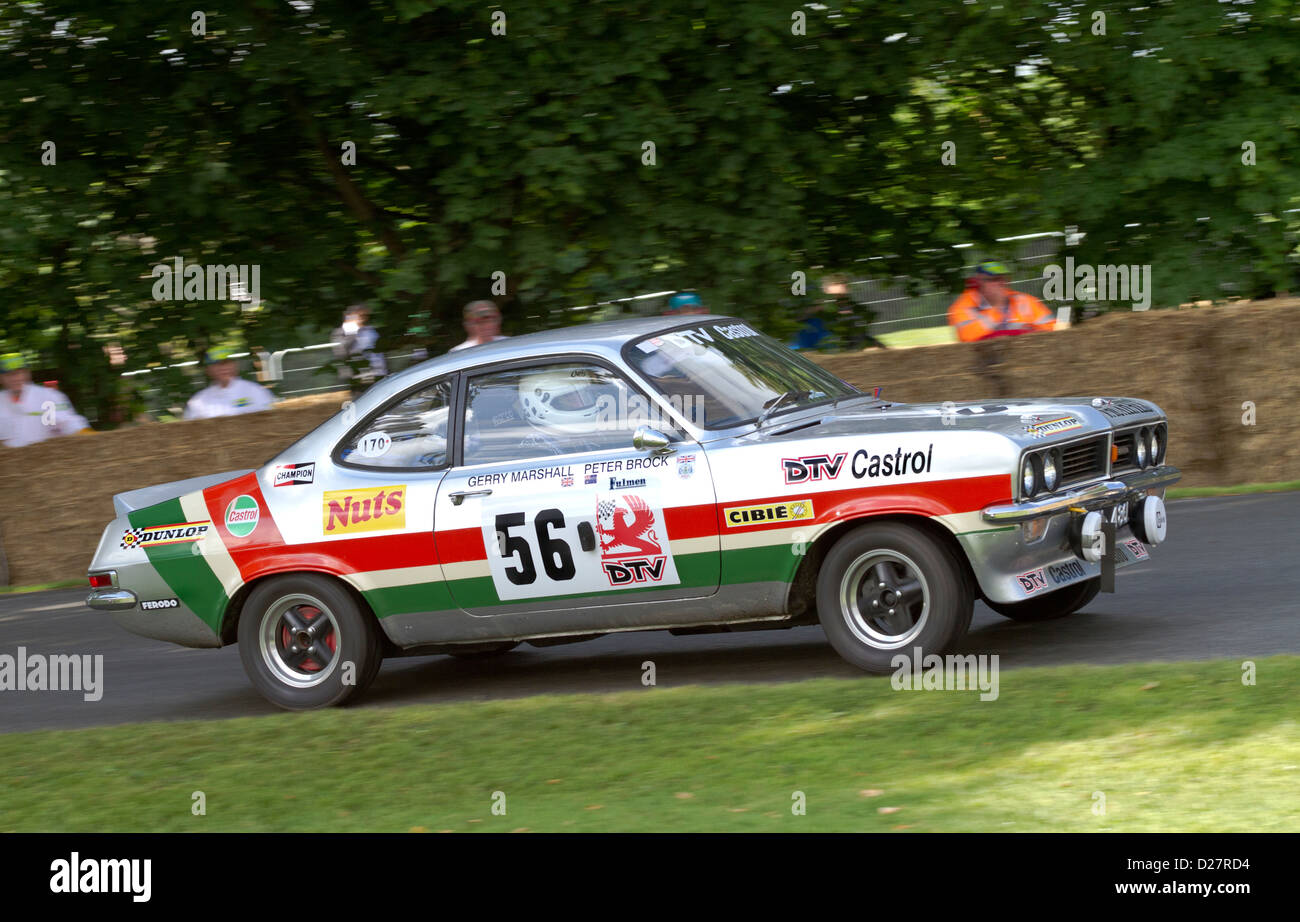 ExGerry Marshall 1977 Vauxhall Magnum DTV at the 2012 Goodwood