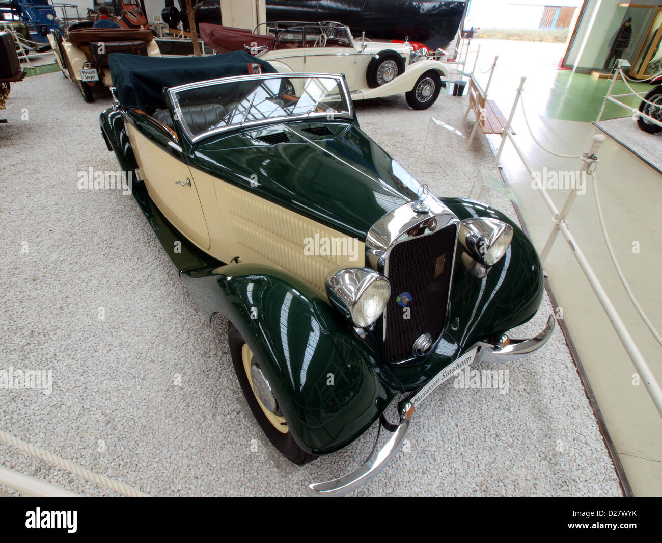 Technik Museum Speyer, Germany.1939 Mercedes Benz 230 Cabriolet A Stock Photo