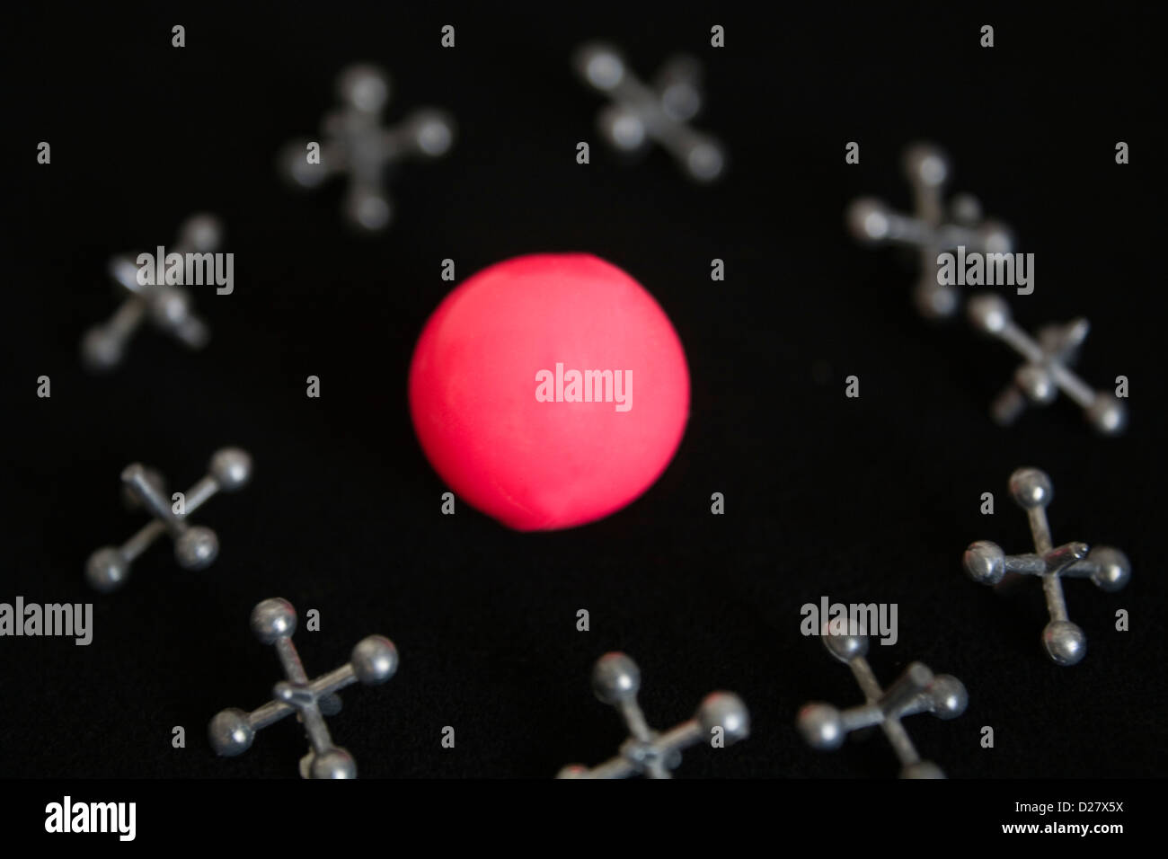 Retro ball and jacks hires stock photography and images Alamy