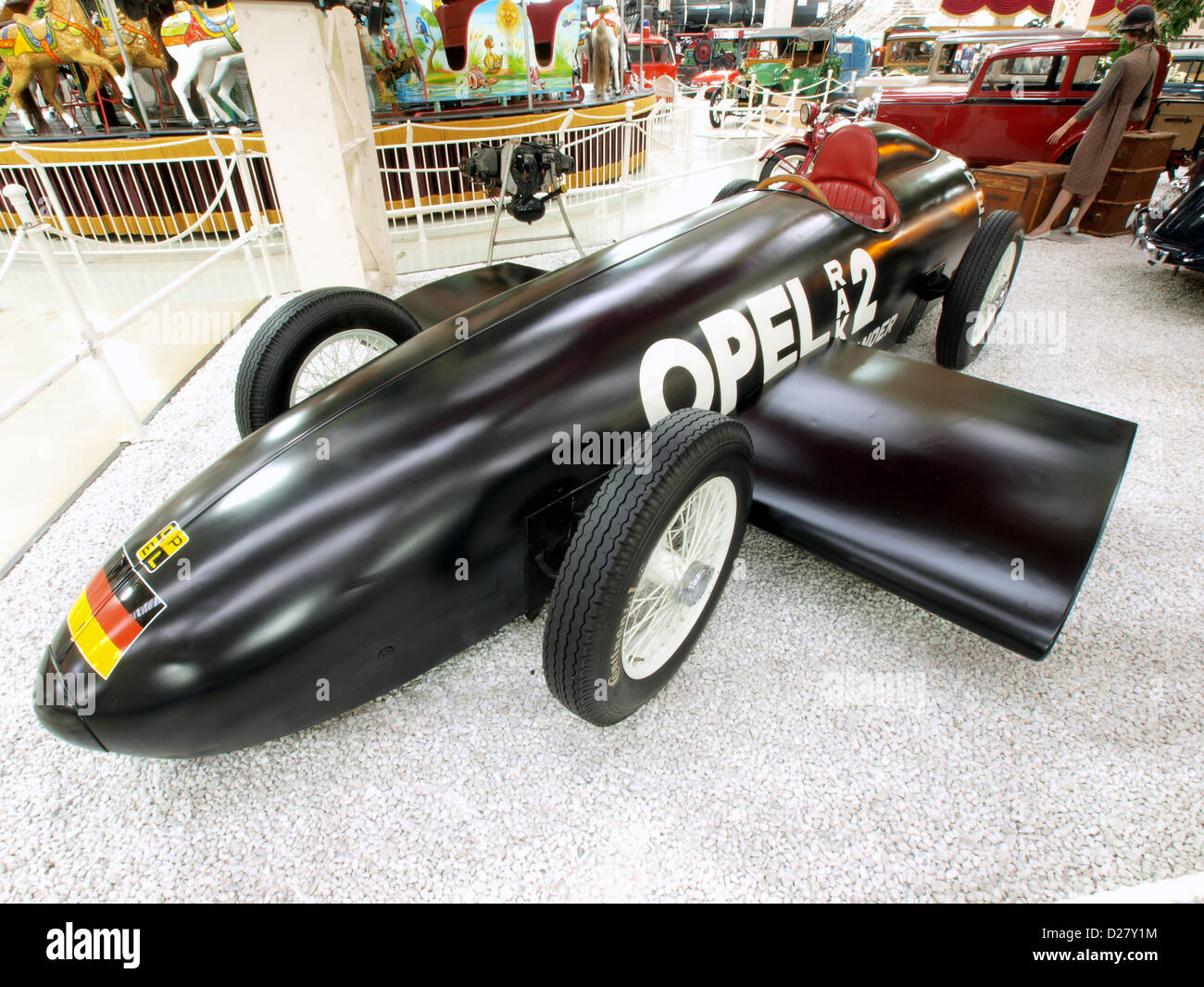 Rocket car vehicle hi-res stock photography and images - Alamy