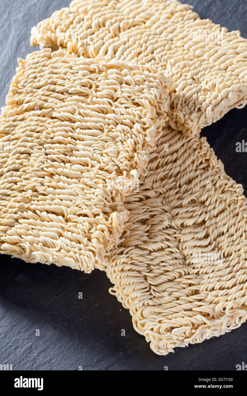 Instant noodles Stock Photo