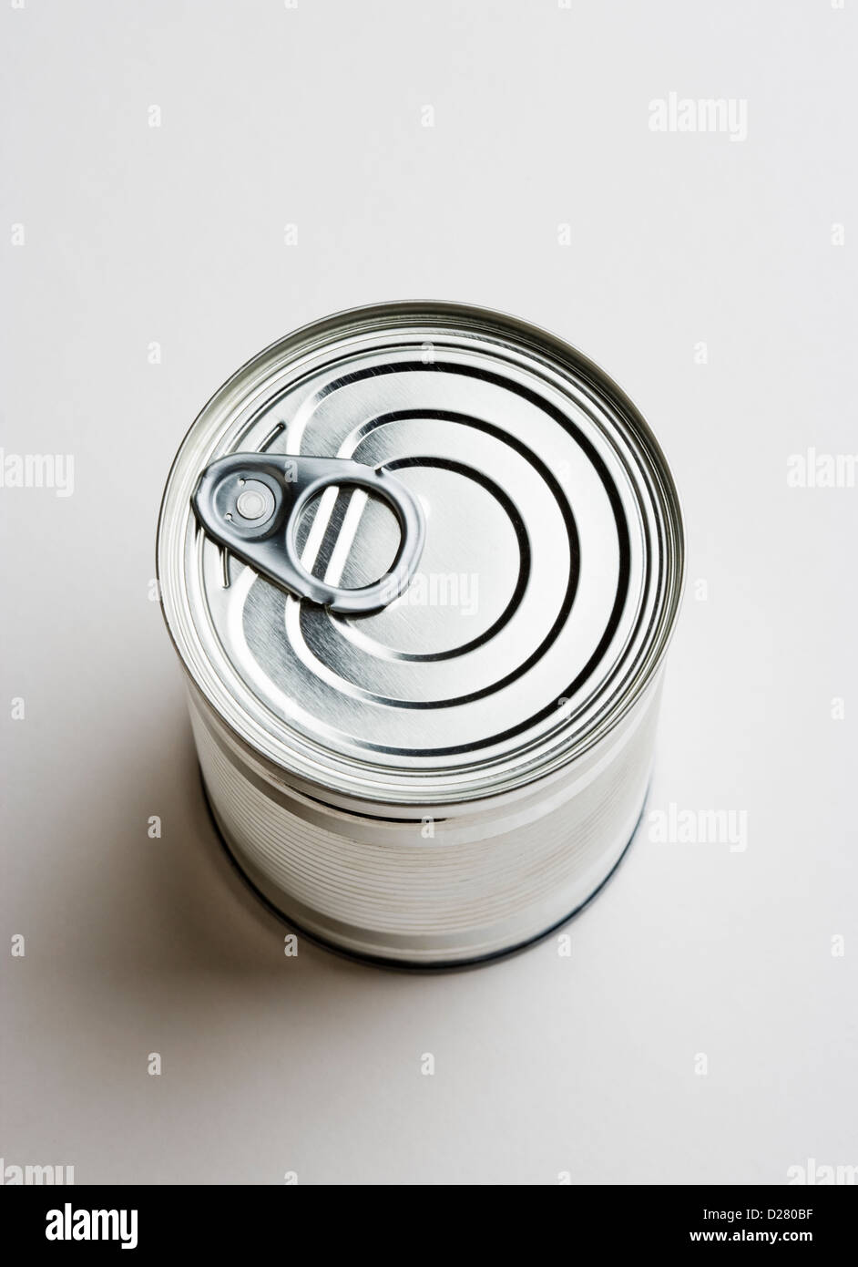 Tin can. Stock Photo