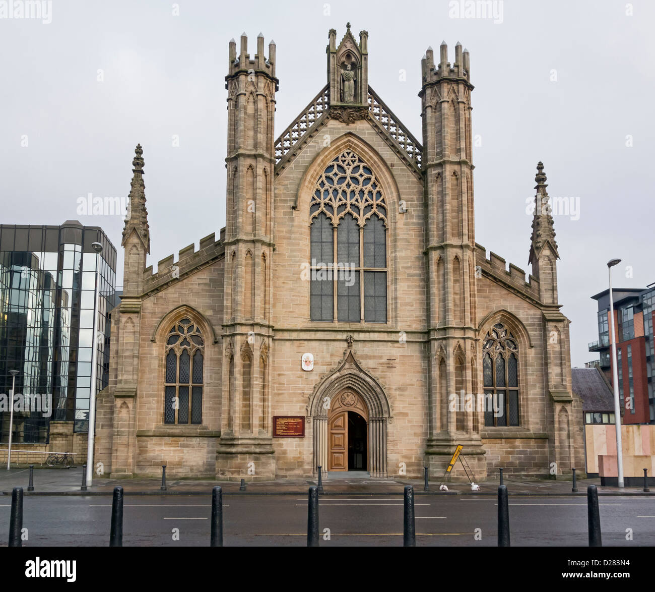 St Andrew's Cathedral in Clyde Street Glasgow Stock Photo