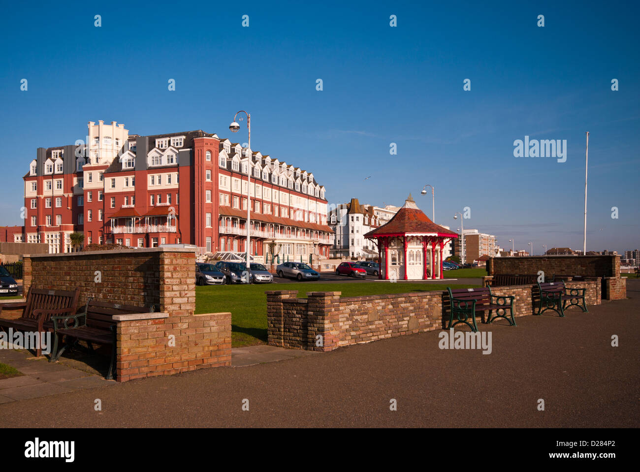 Bexhill on Sea Seafront East Sussex UK Stock Photo