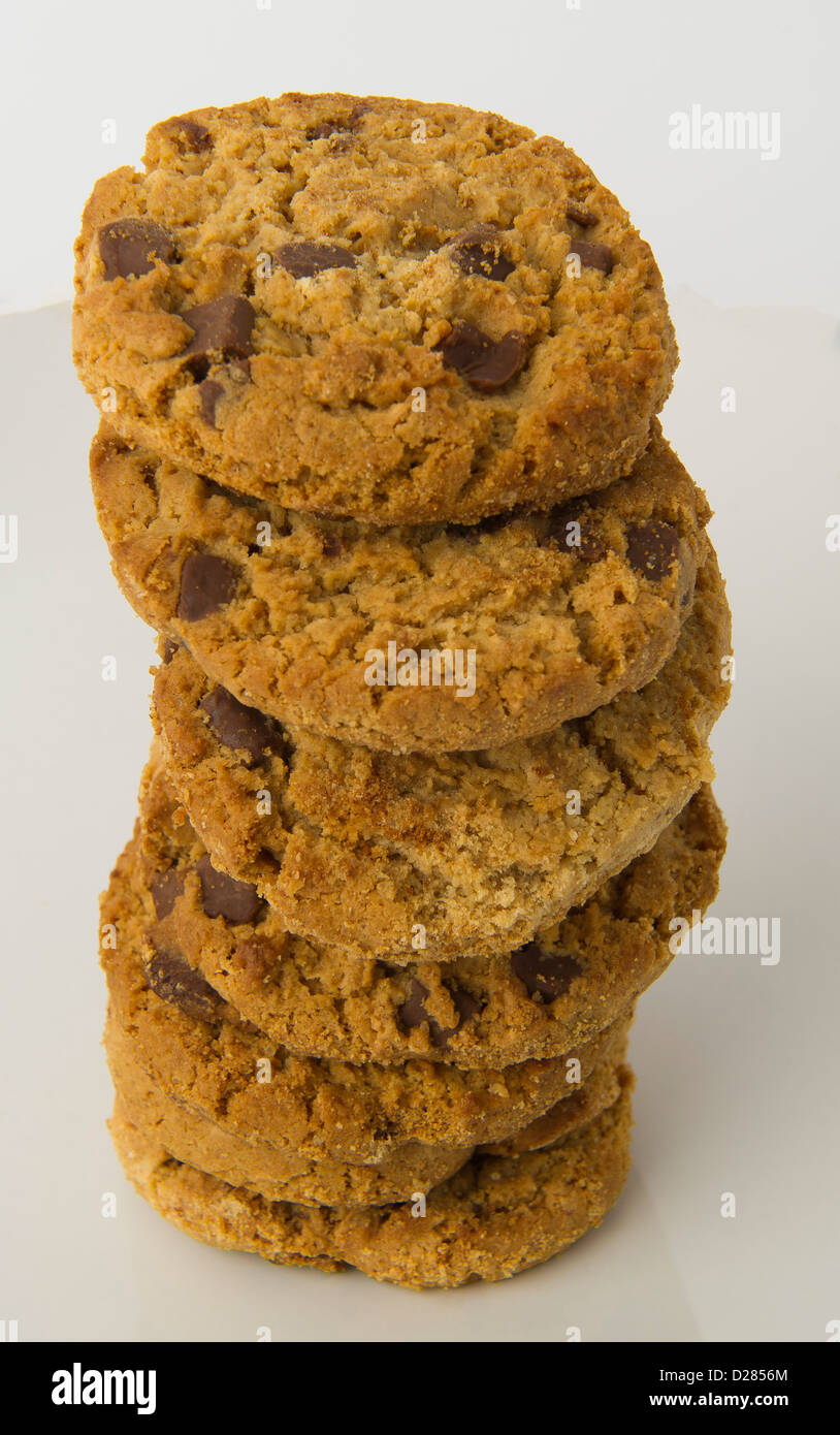 cookies "chocolate chip" Stock Photo