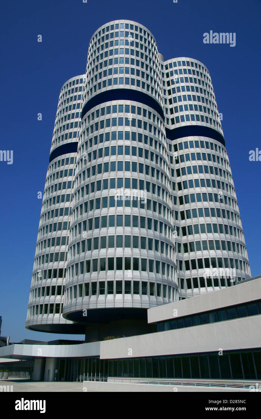 BMW, Tower, Cars, Company, Munich Stock Photo Alamy