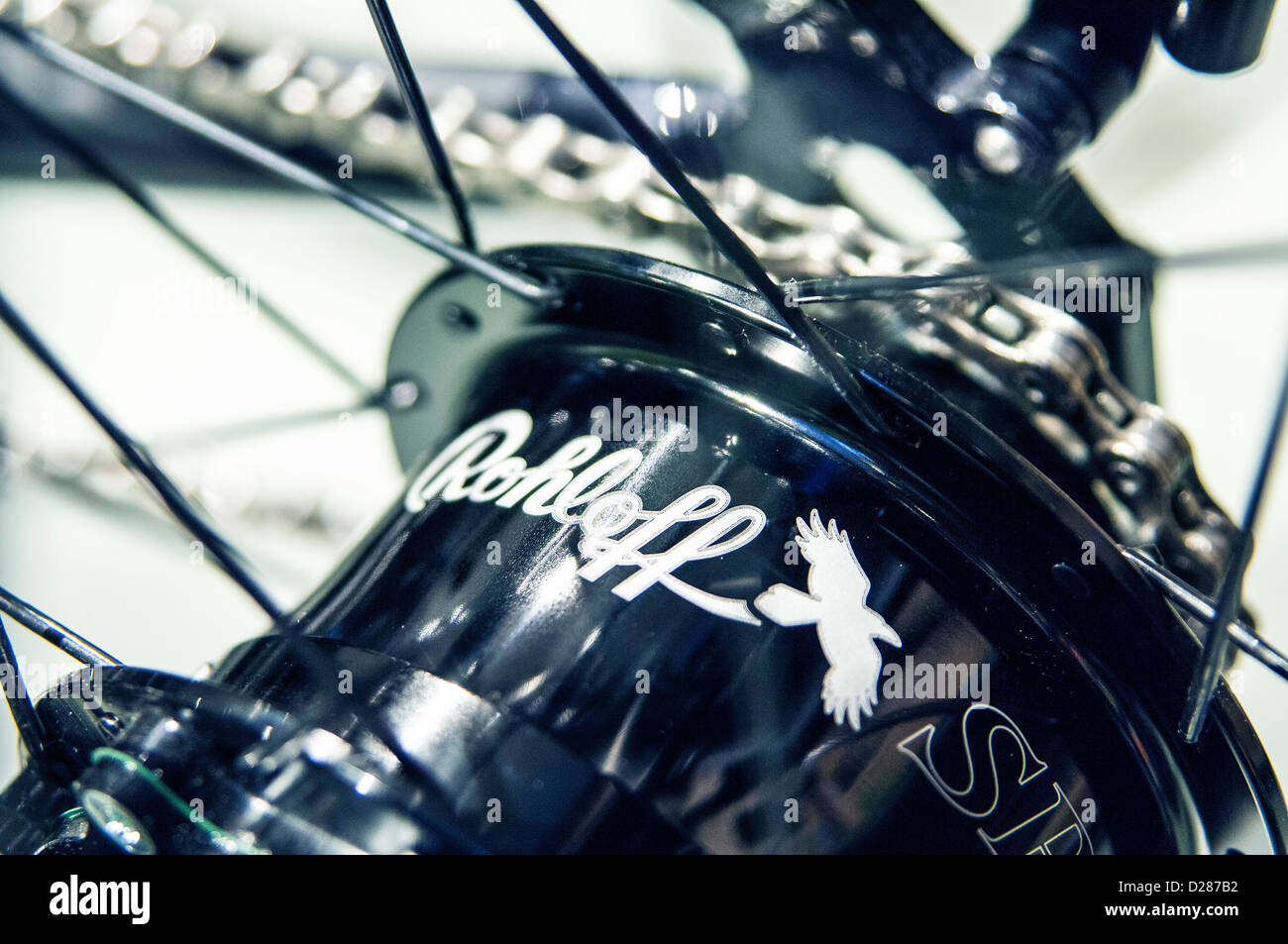 Bicycle Rohloff Hub Gears Stock Photo Alamy