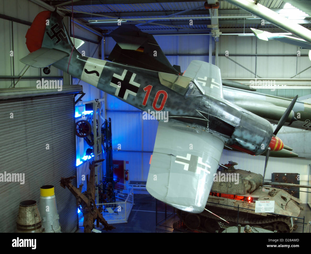 Auto & Technic museum Sinsheim.Focke Wulf Fw 190 Stock Photo
