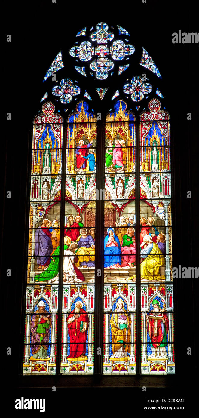 Cologne, Germany, Bavaria window in Cologne Cathedral Stock Photo Alamy