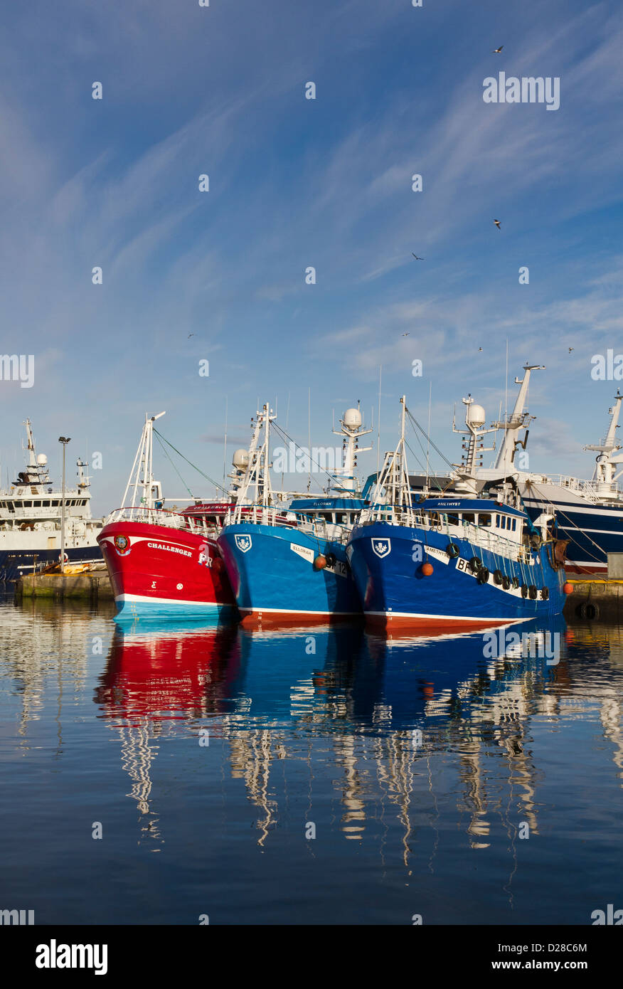 Fraserburgh Boats Photo Stock Photo