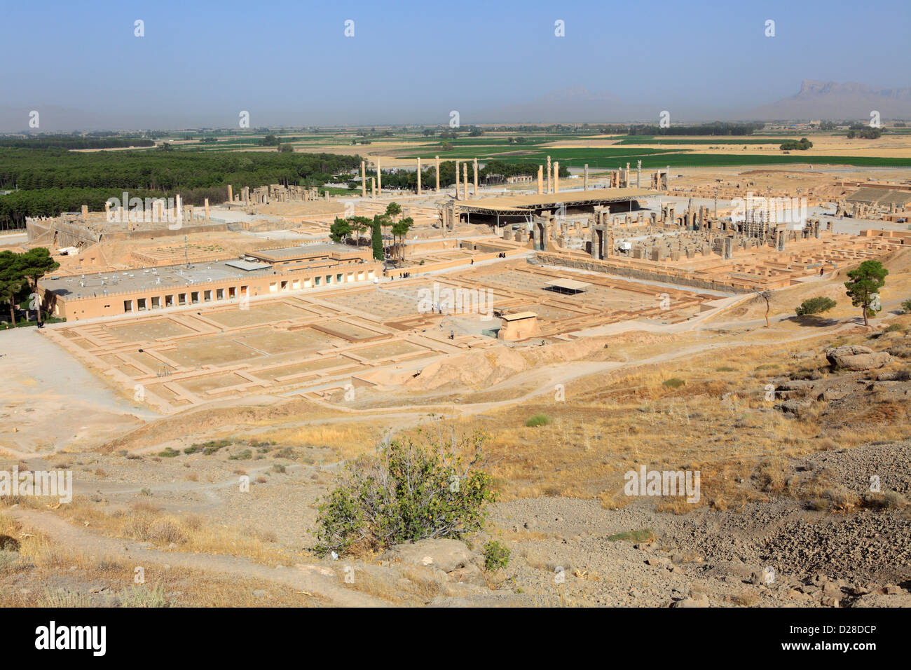 View of the ruins of Persepolis, Iran Stock Photo