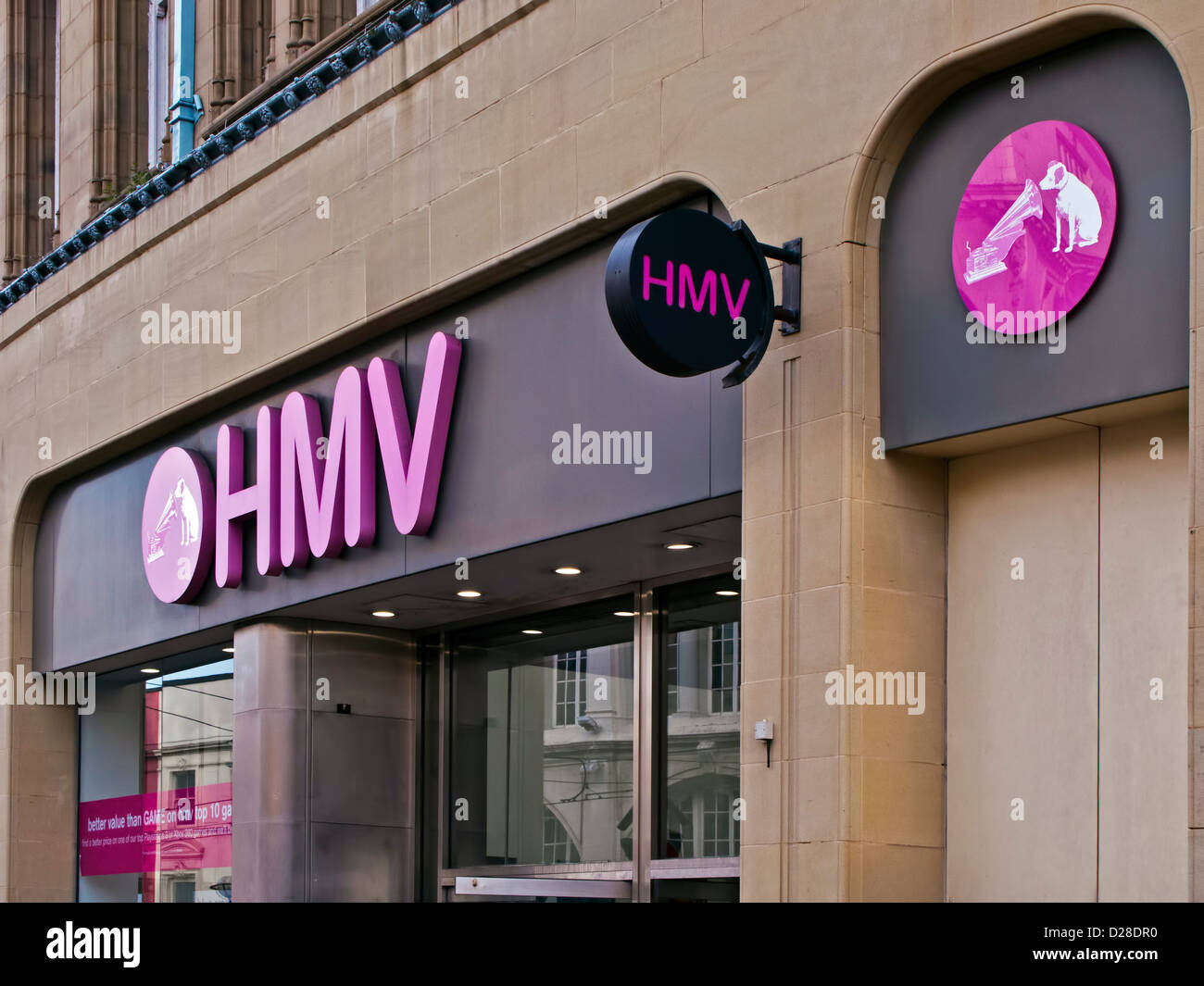 Hmv logo hires stock photography and images Alamy