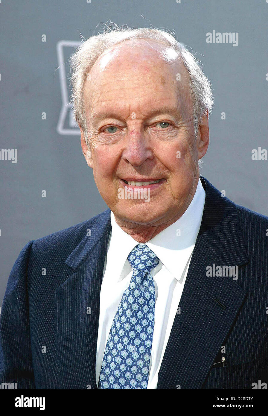 Jan. 16, 2013 - Livermore, California, U.S. - Conrad Bain, the Canadian-born actor  who played father figure Phillip Drummond on 'Diff'rent Strokes' has died of natural causes. Bain is known for playing the white adoptive father of two African-American brothers on the hit 'Diff'rent Strokes' that turned Gary Coleman into a TV star. PICTURED: March 2, 2003 - Hollywood, California, U.S. - CONRAD BAIN at the TV Land Awards. (Credit Image: Credit:  Clinton Wallace/Globe Photos/ZUMAPRESS.com/ Alamy live news) Stock Photo