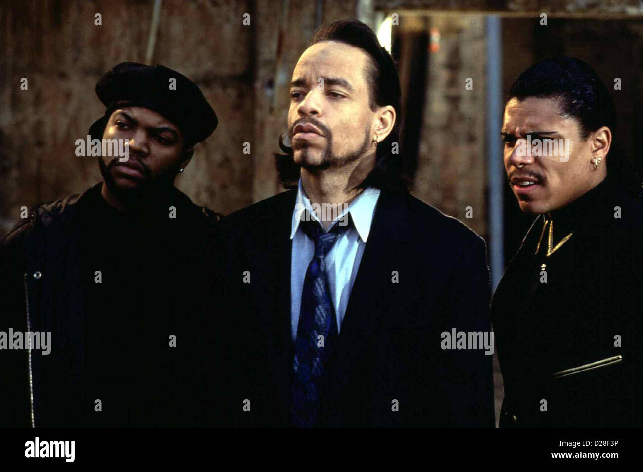 Trespass  Trespass  Ice Cube, ICE T, Stoney Jackson Savon (Ice Cube,l), King James (ICE T,m) und Wickey (Stoney Jackson) sind Stock Photo