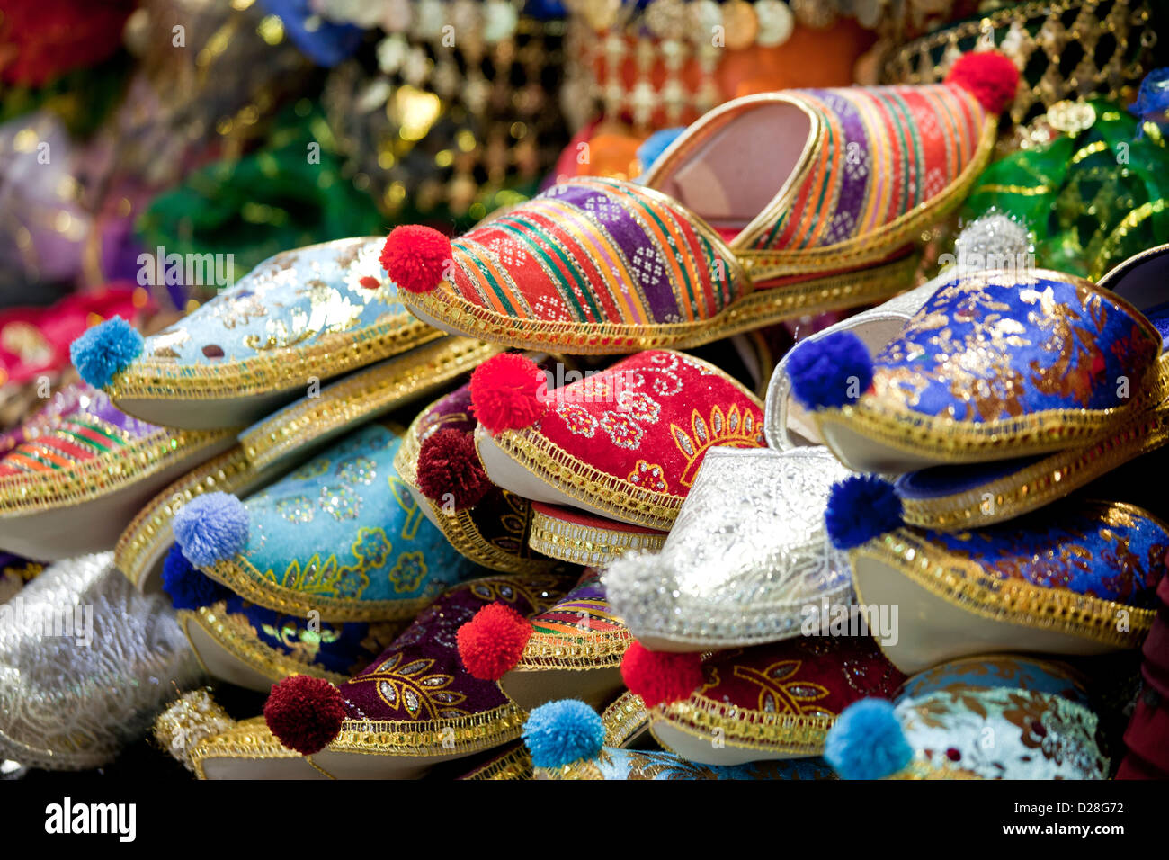 ISTANBUL TURKEY - Traditional Turkish Babouche Slippers for sale at Grand  Bazaar Kapali Carsi Kapalicarsi ( Covered Market Stock Photo - Alamy