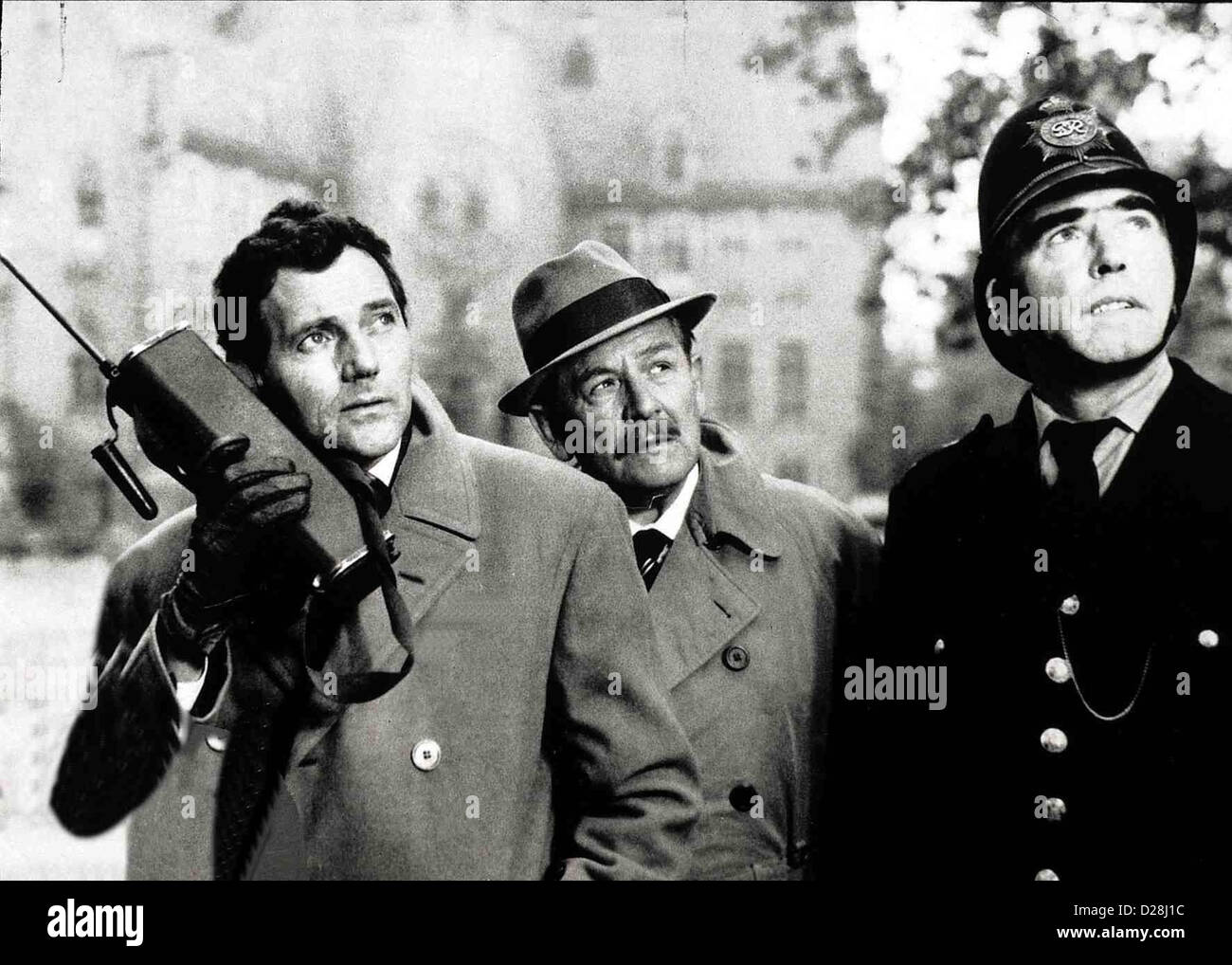 Edgar Wallace: Der Unheimliche Moench  Unheimliche Mönch, Der  Harald Leipnitz Scotland Yard jagt einen Moerder und Stock Photo