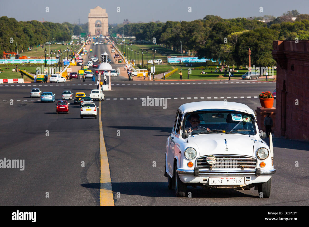 India Gate, New Delhi, India Stock Photo