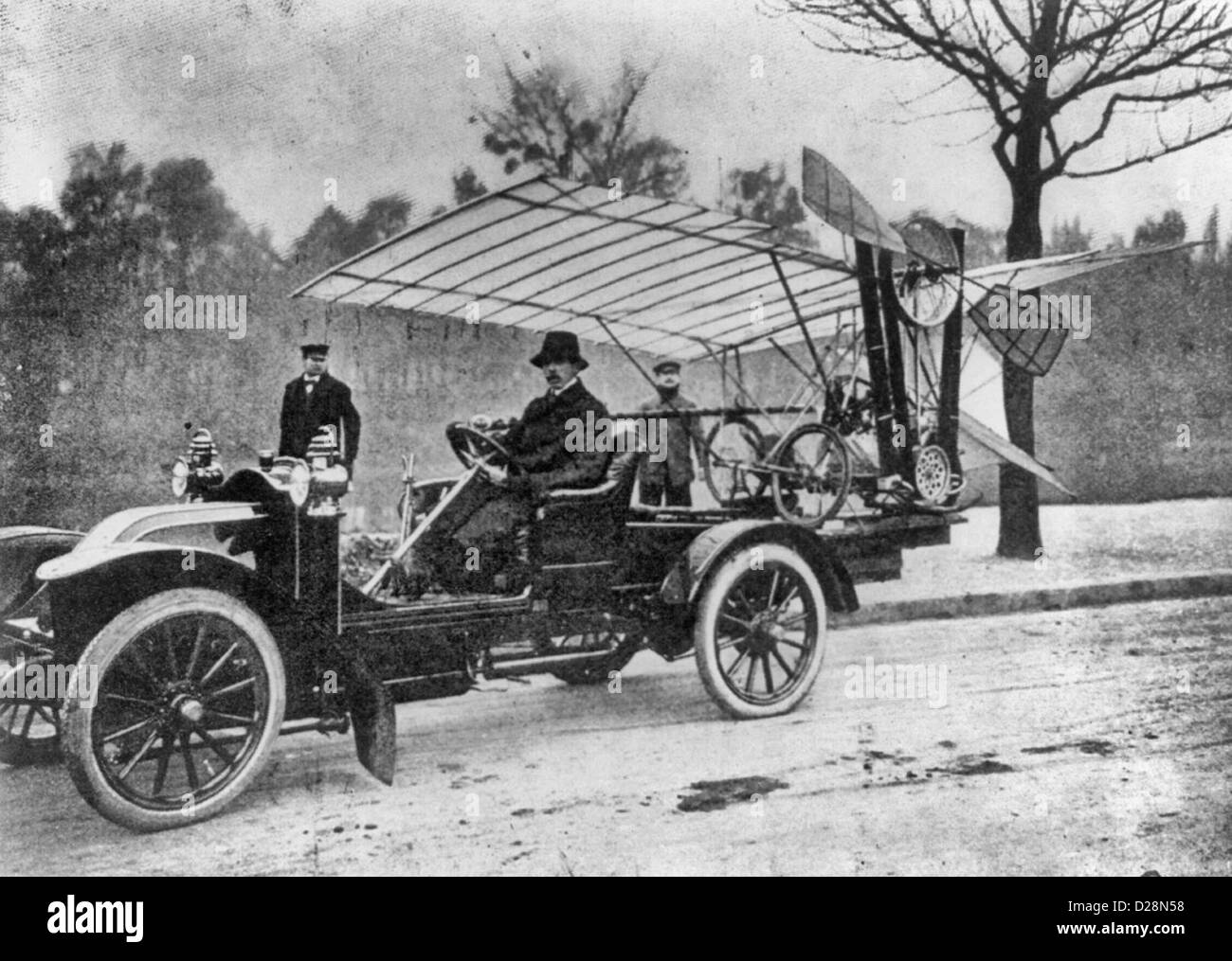 Santos dumont, plane Black and White Stock Photos & Images Alamy