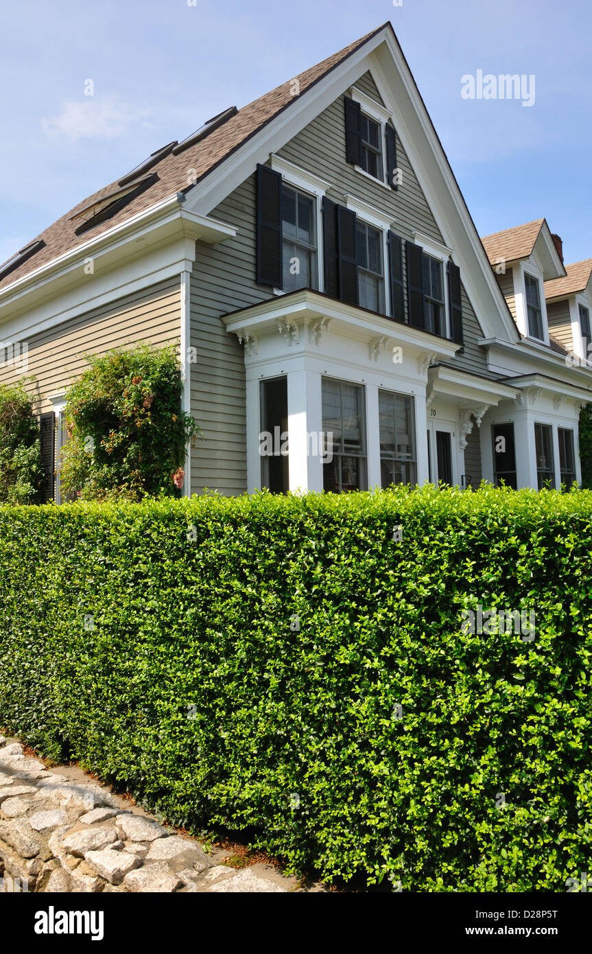 Cape Cod style house on Cape Cod, Massachusetts, USA Stock Photo Alamy