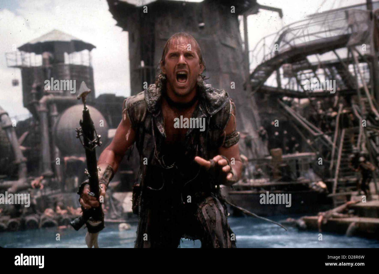 Waterworld Waterworld Kevin Costner Mariner (Kevin Costner) verteidigt