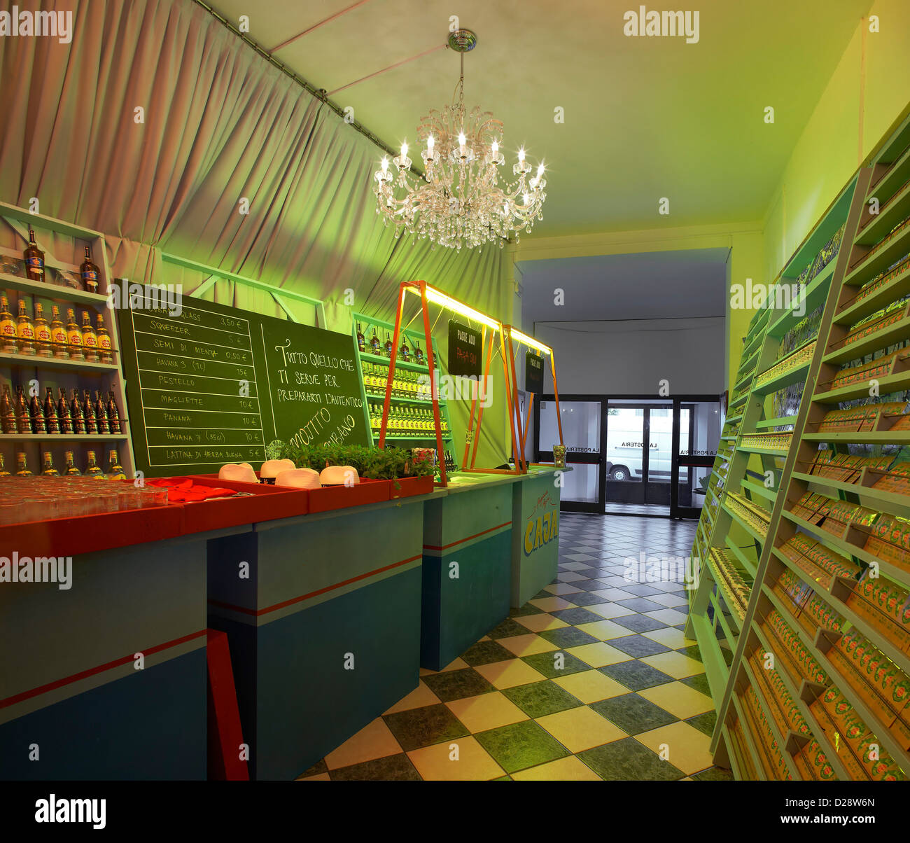 Havana Club Pop up Bar, Milan, Italy. Architect Campaign Design, 2012