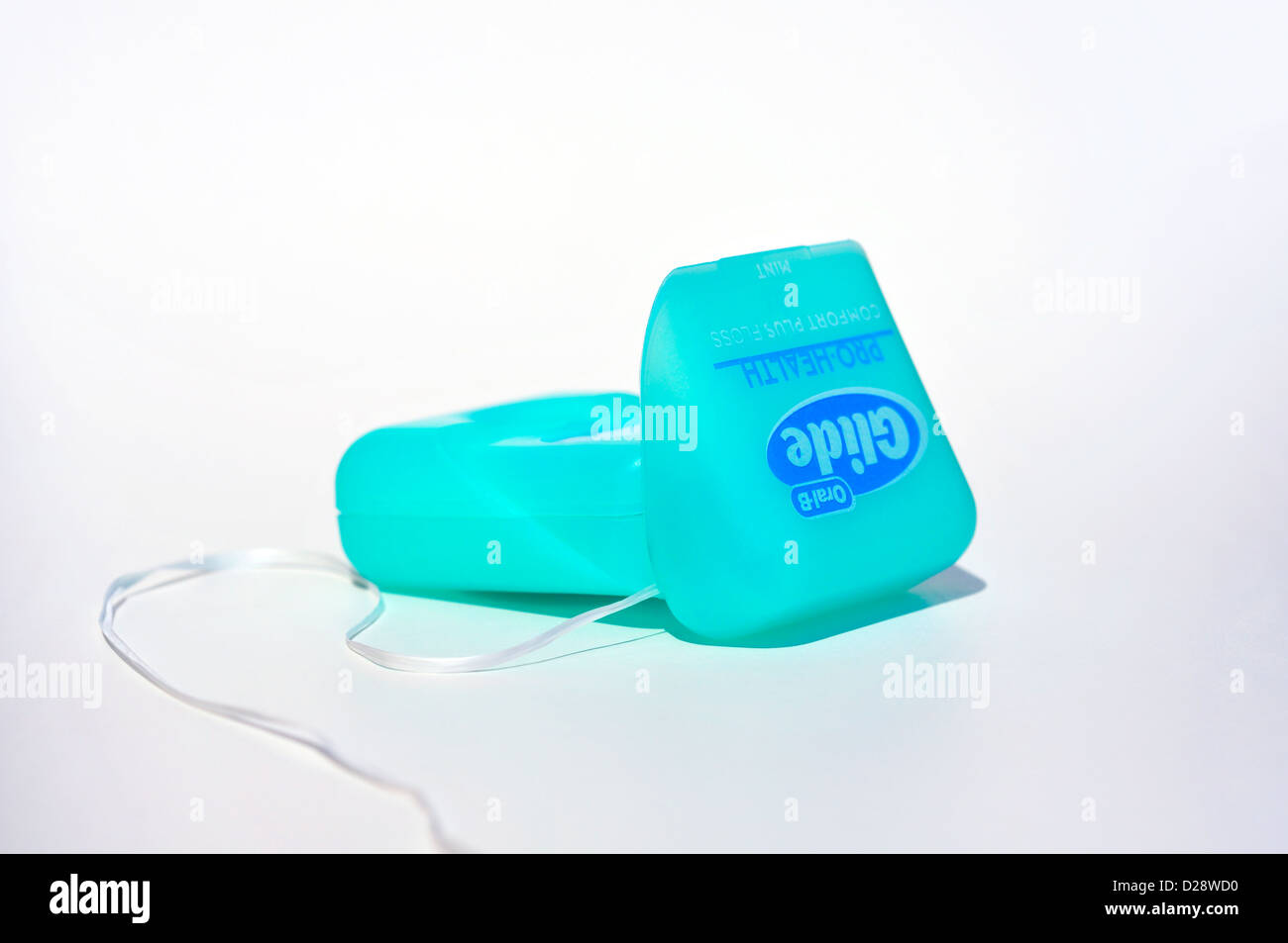 Glide dental floss Stock Photo Alamy