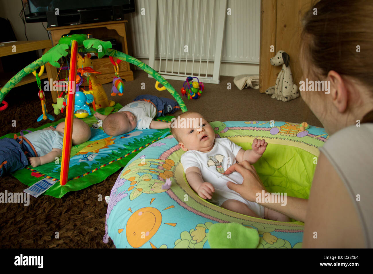 Twin Boys Parent Hi Res Stock Photography And Images Page 3 Alamy