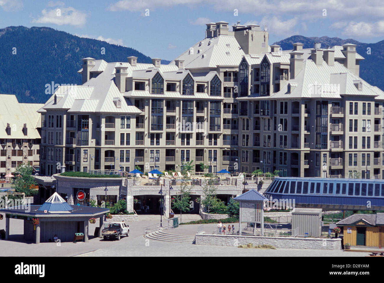 Cananda, British Columbia, Whistler Village Stock Photo