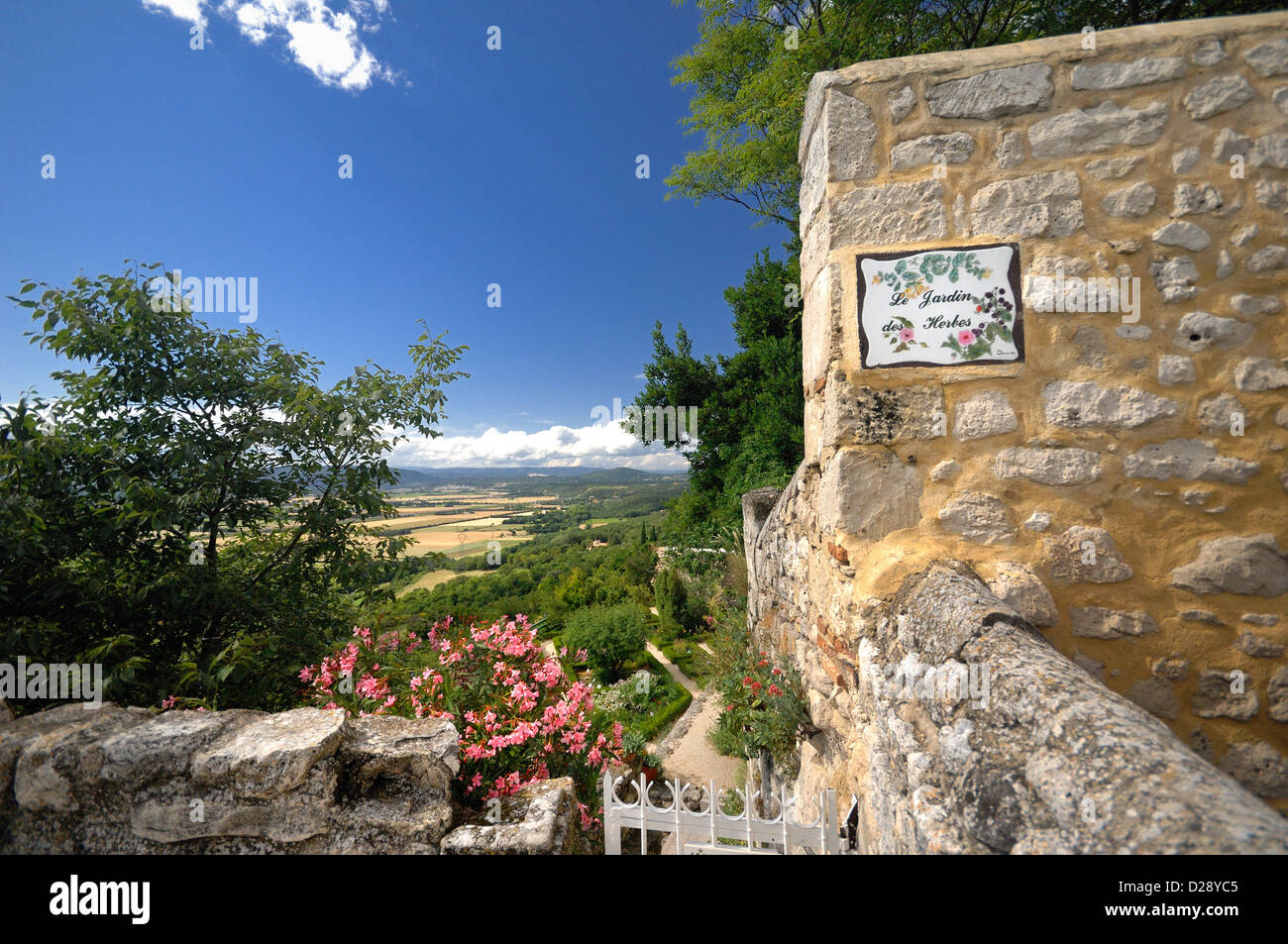 Herbs Garden in Provence Stock Photo Alamy