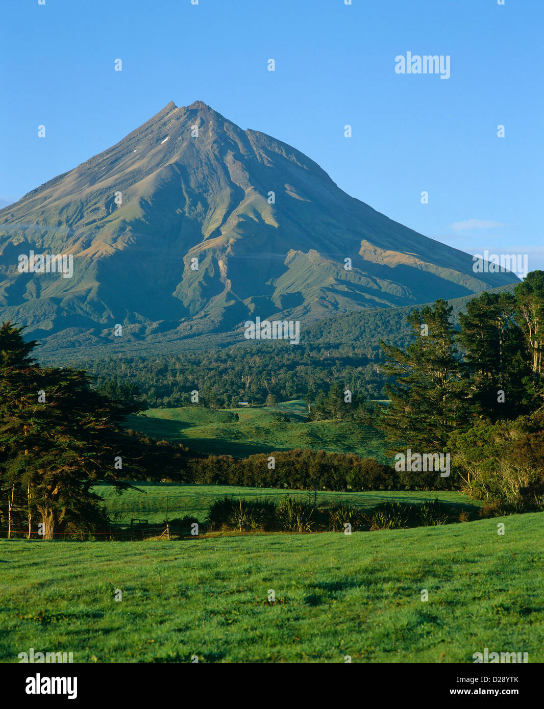 Mount Egmont, Taranaki, NZ Stock Photo Alamy