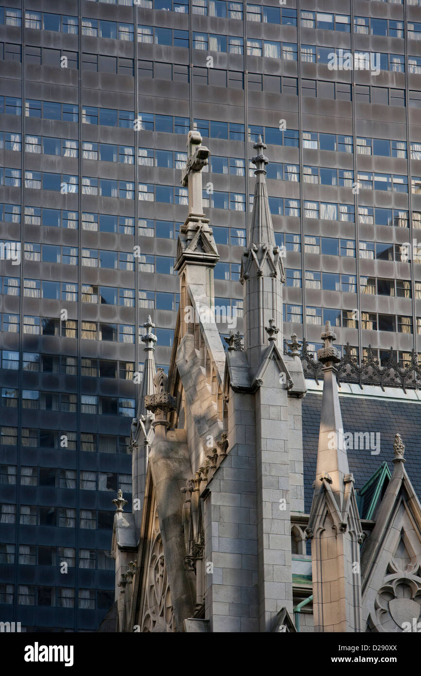 Church in Manhattan Stock Photo