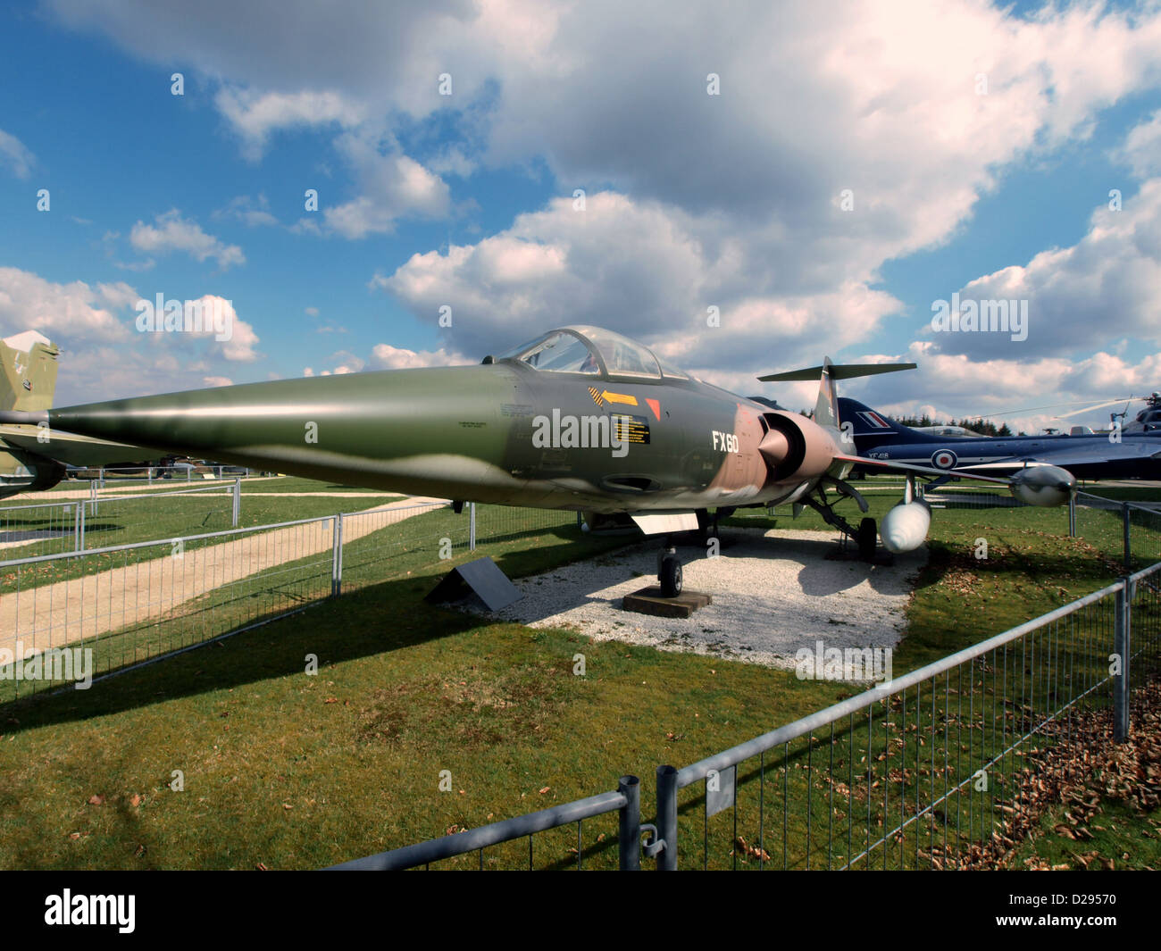 Lockheed F-104 Starfighter FX60 Stock Photo