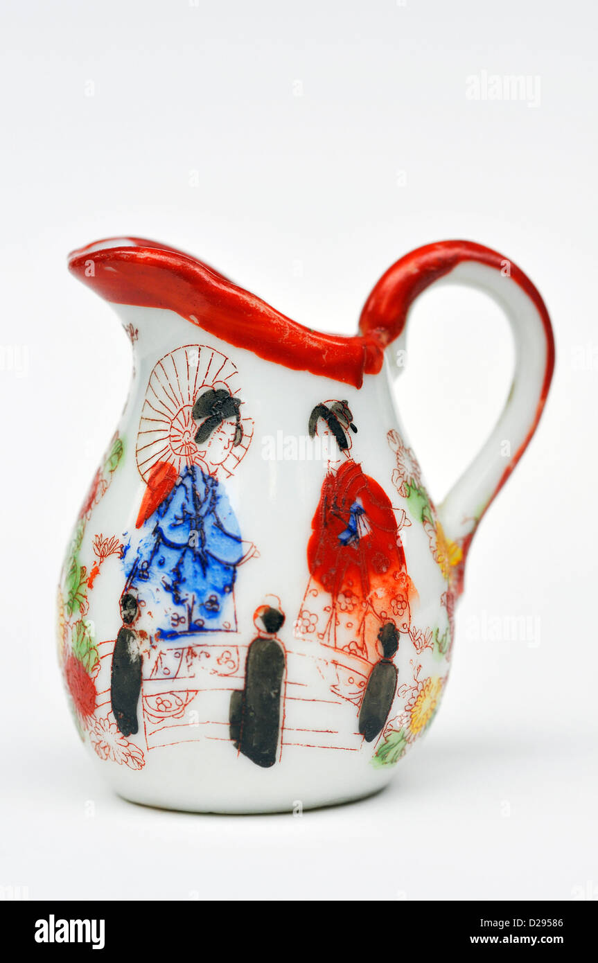 Vintage Japanese pitcher Stock Photo Alamy