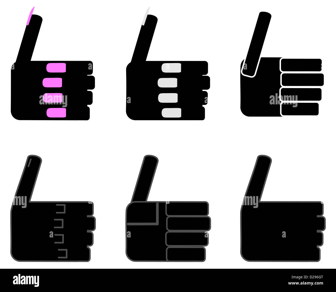 Hand sign thumbs up Stock Photo Alamy