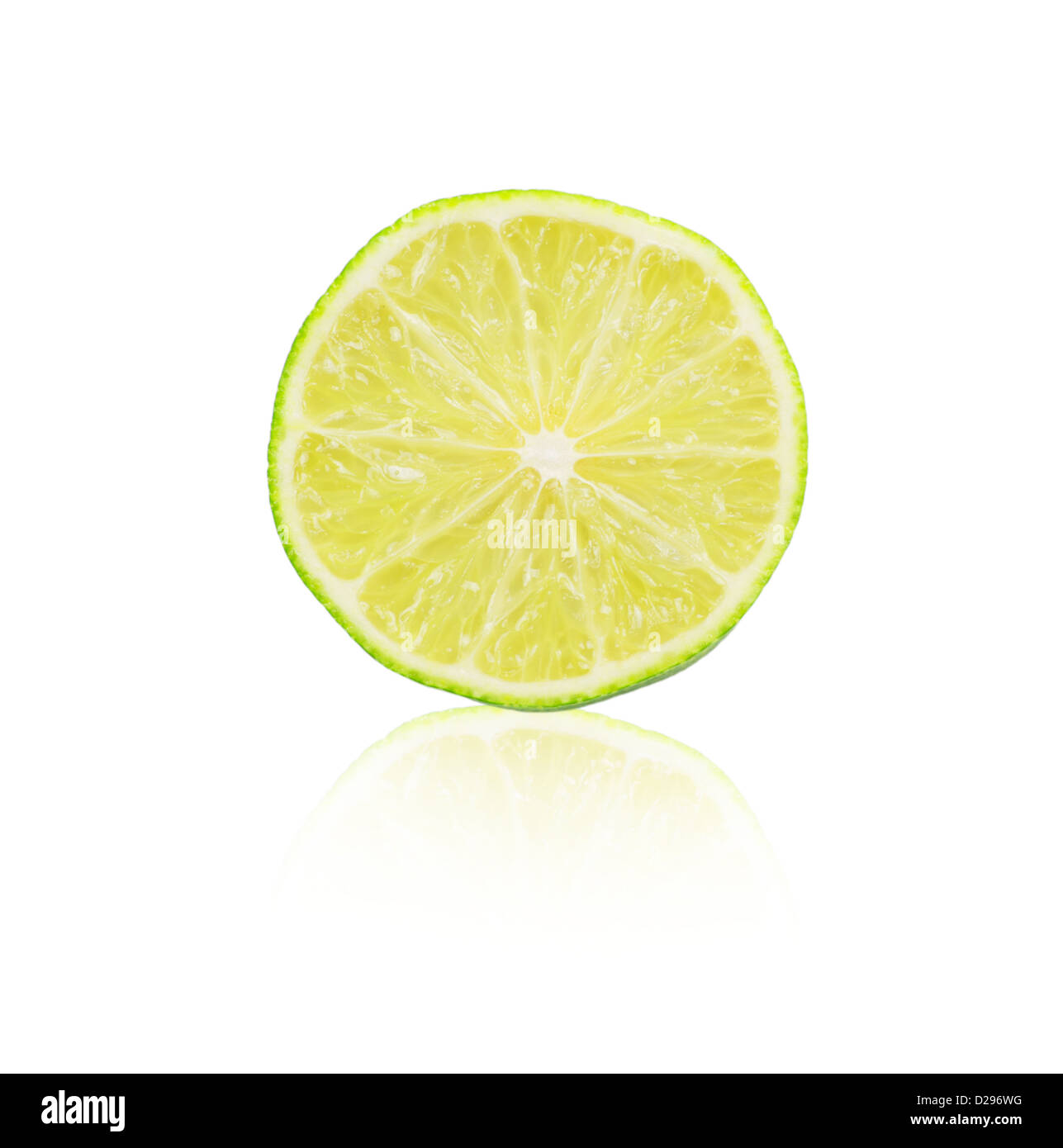 lime slice isolated on white Stock Photo Alamy