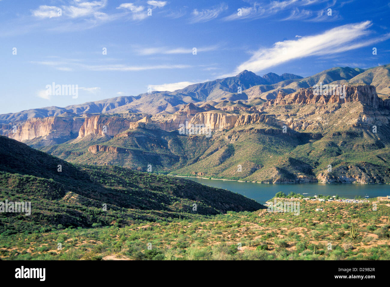 Arizona. Mountains Near Phoenix Stock Photo Alamy