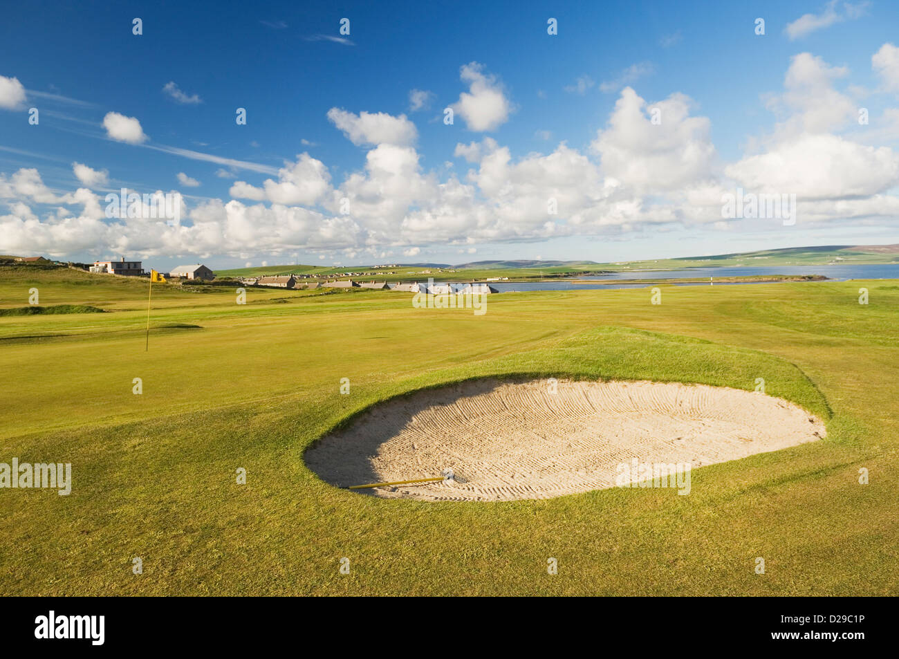 Stromness Golf Course, Orkney Islands, Scotland. Stock Photo