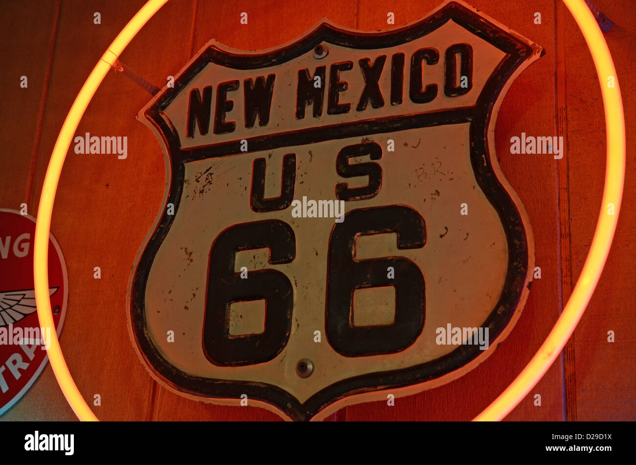 1930s Us Route 66 Sign