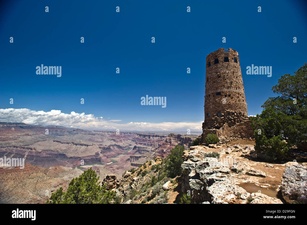 Desert View Watchtower Stock Photo - Alamy
